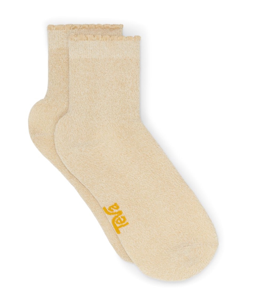 Metallic Quarter Sokker Teva Metallic Guld