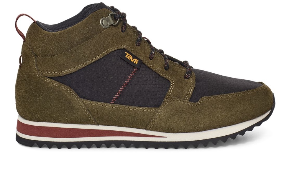 Highside Mid Teva Mørk Oliven-sort